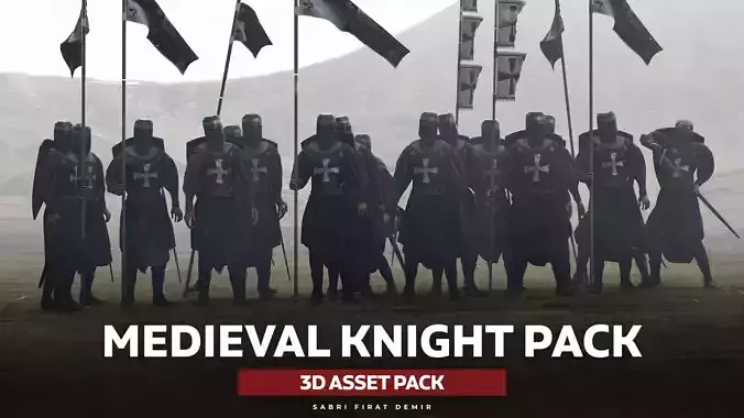 Medieval Knight Kitbash Collection