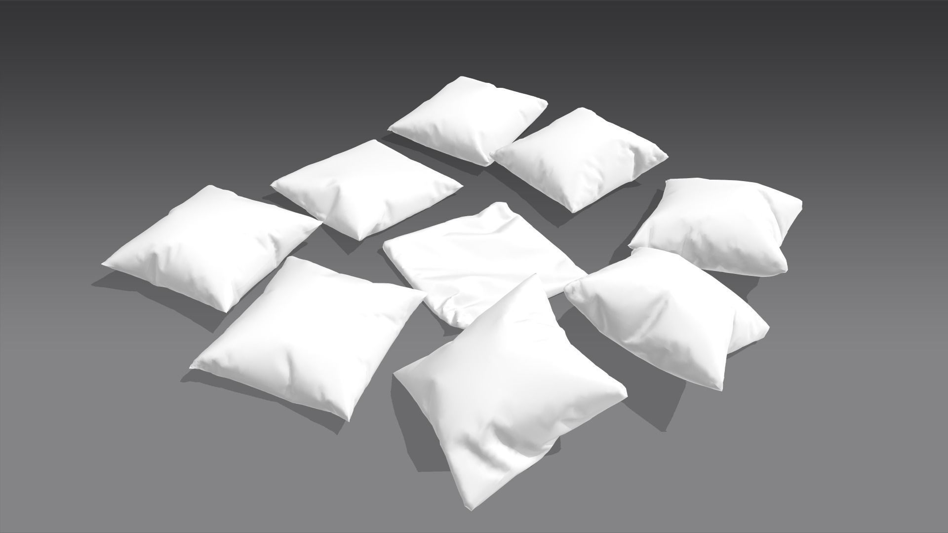 Pillows collection - pillow 3D model_5