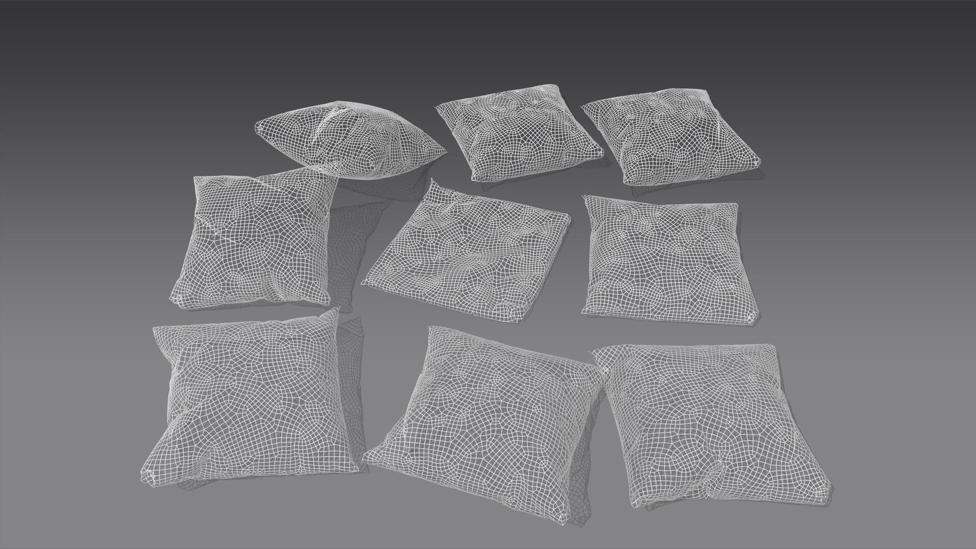 Pillows collection - pillow 3D model_10