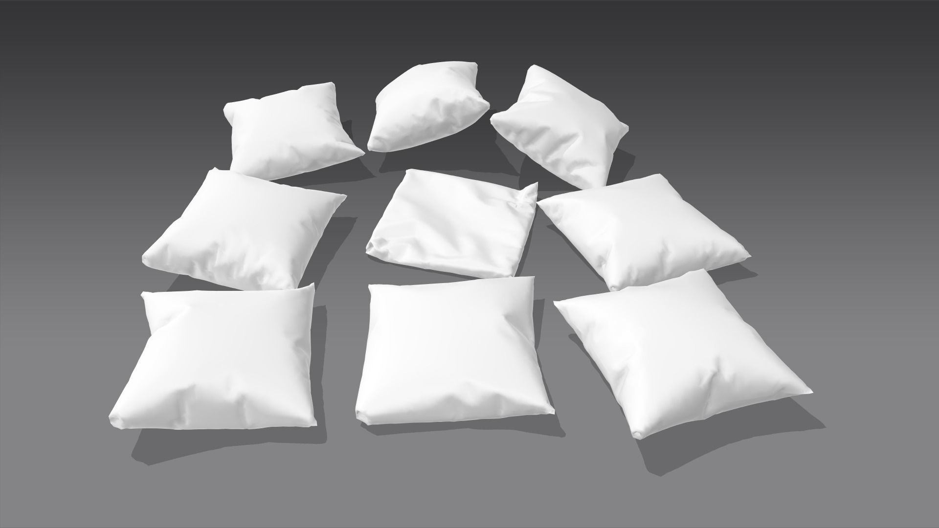 Pillows collection - pillow 3D model_3