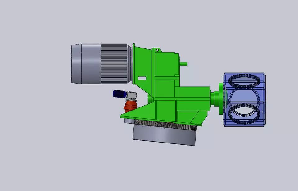150 kW wind turbine Free 3D model
