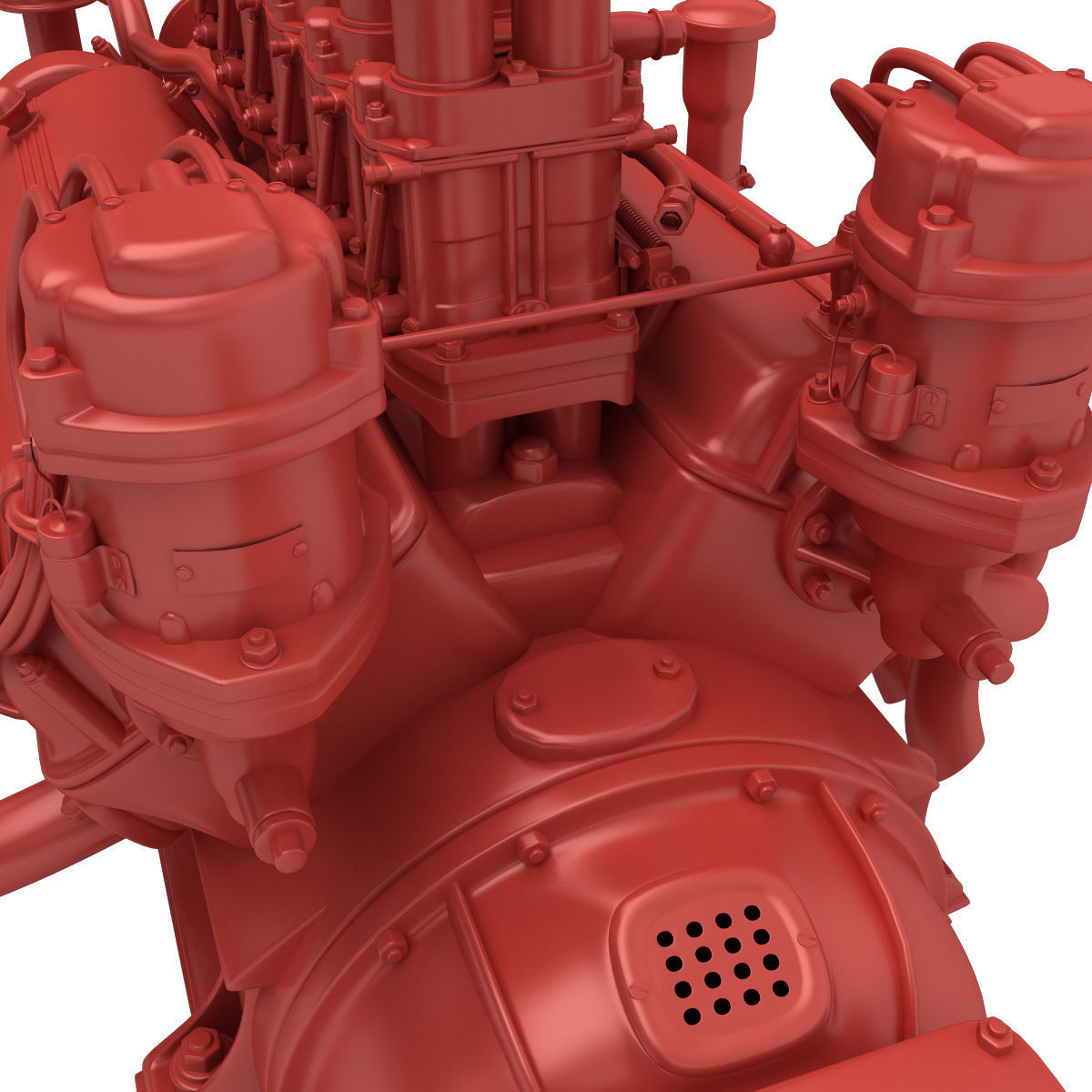 Ferrari Colombo 250 Engine - 3 liter 3D print model_18