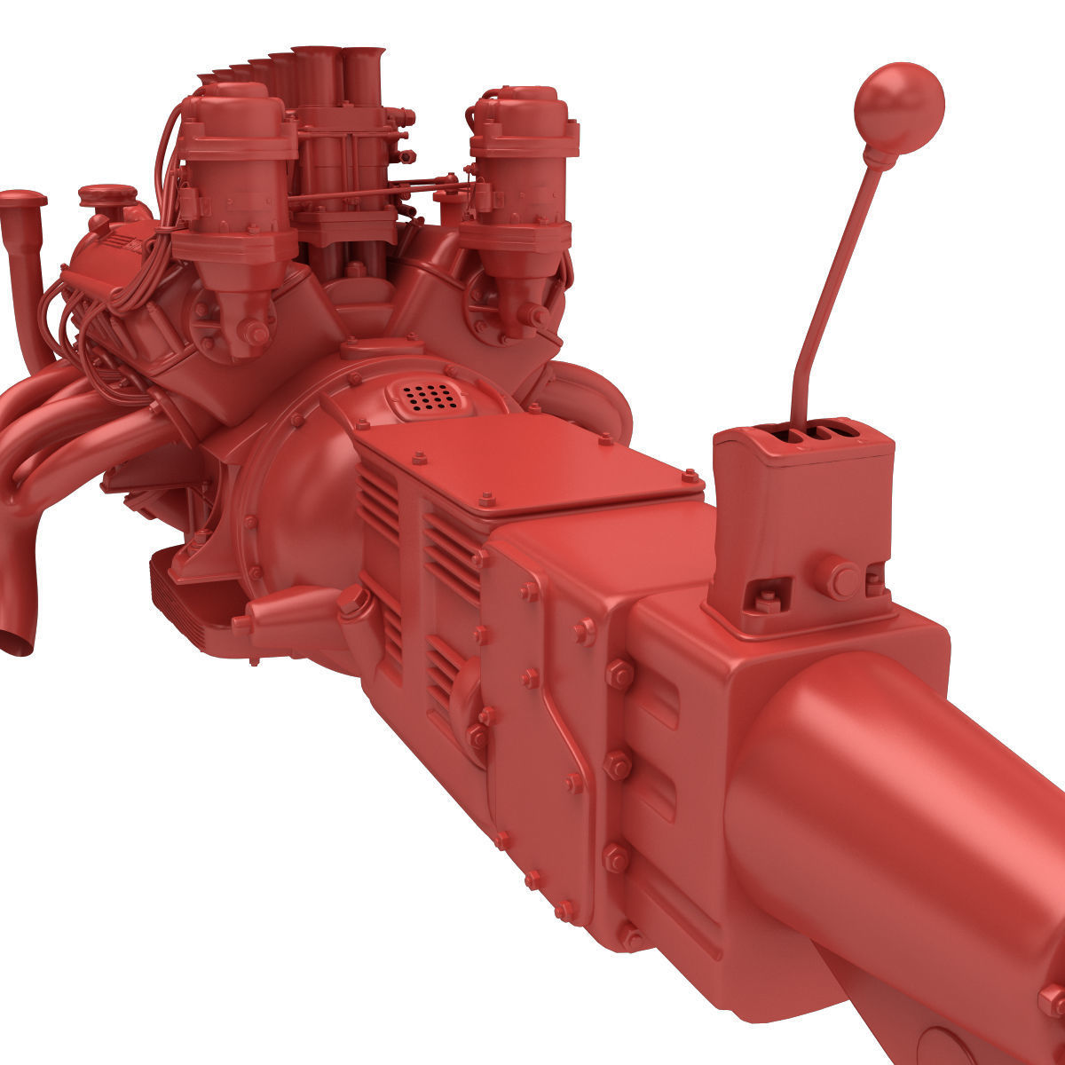 Ferrari Colombo 250 Engine - 3 liter 3D print model_19