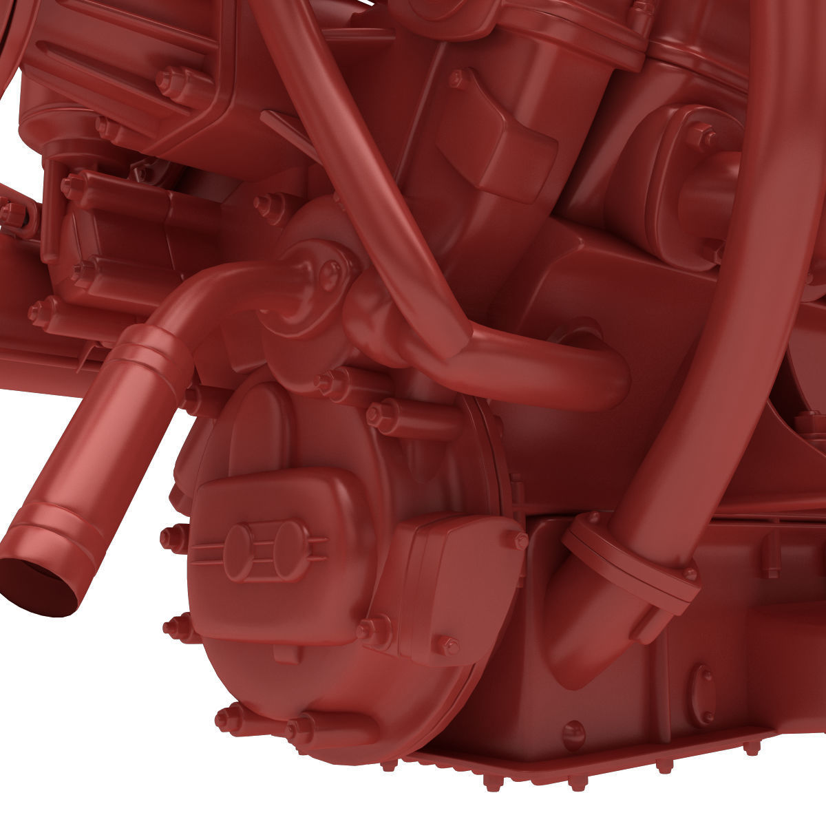 Ferrari Colombo 250 Engine - 3 liter 3D print model_17