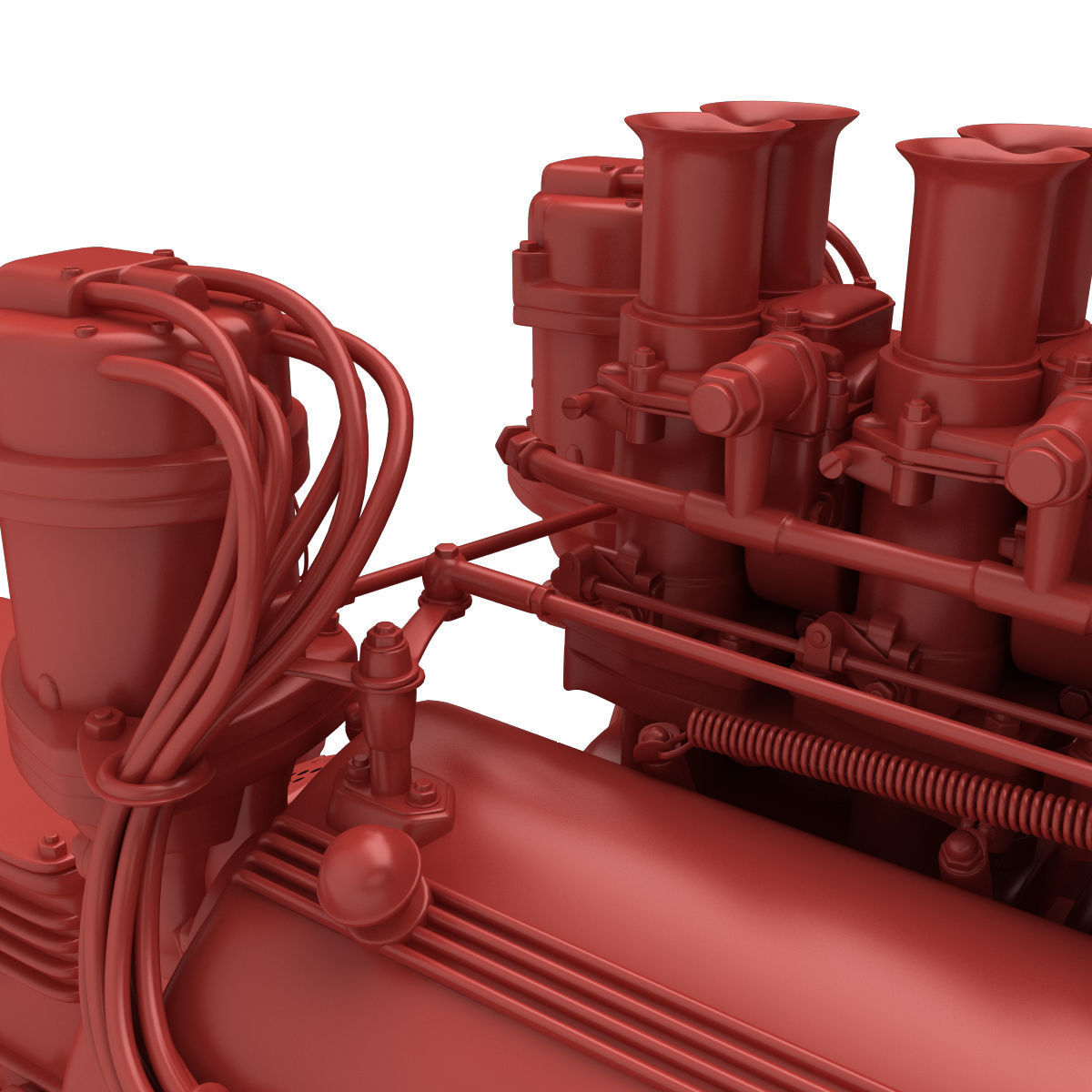 Ferrari Colombo 250 Engine - 3 liter 3D print model_15