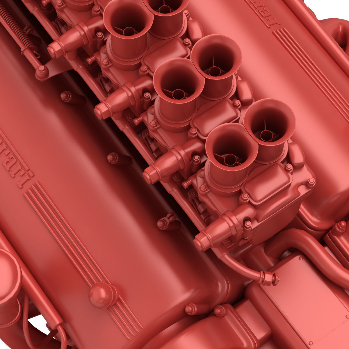 Ferrari Colombo 250 Engine - 3 liter 3D print model_14