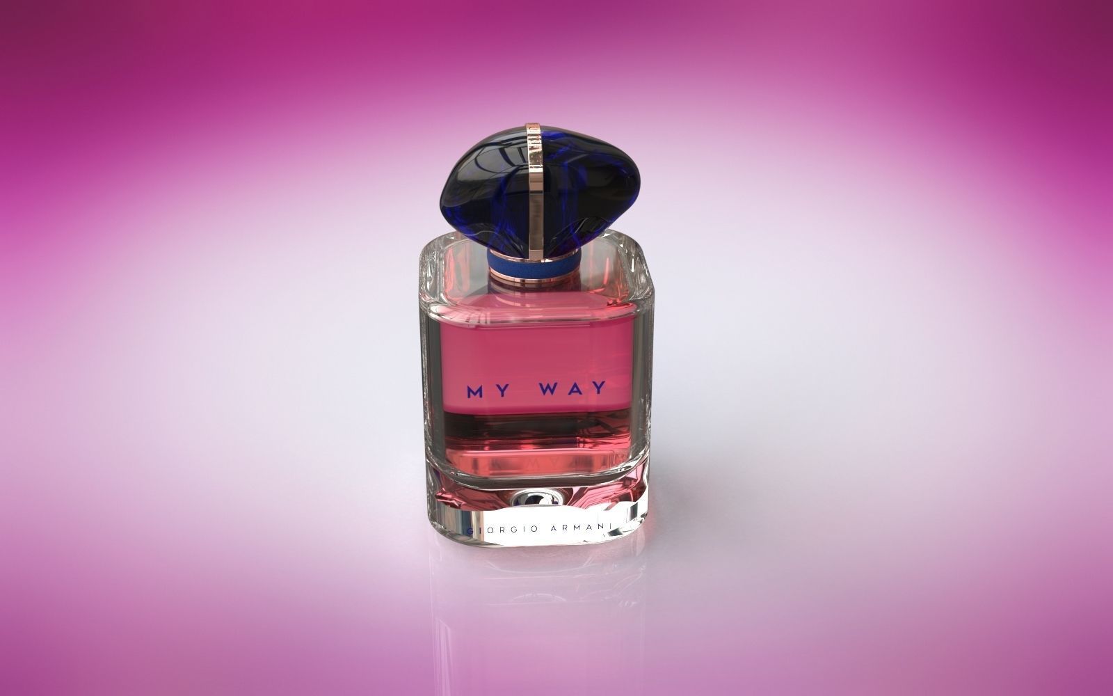 GIORGIO ARMANI MY WAY fragrance  3D print model_7