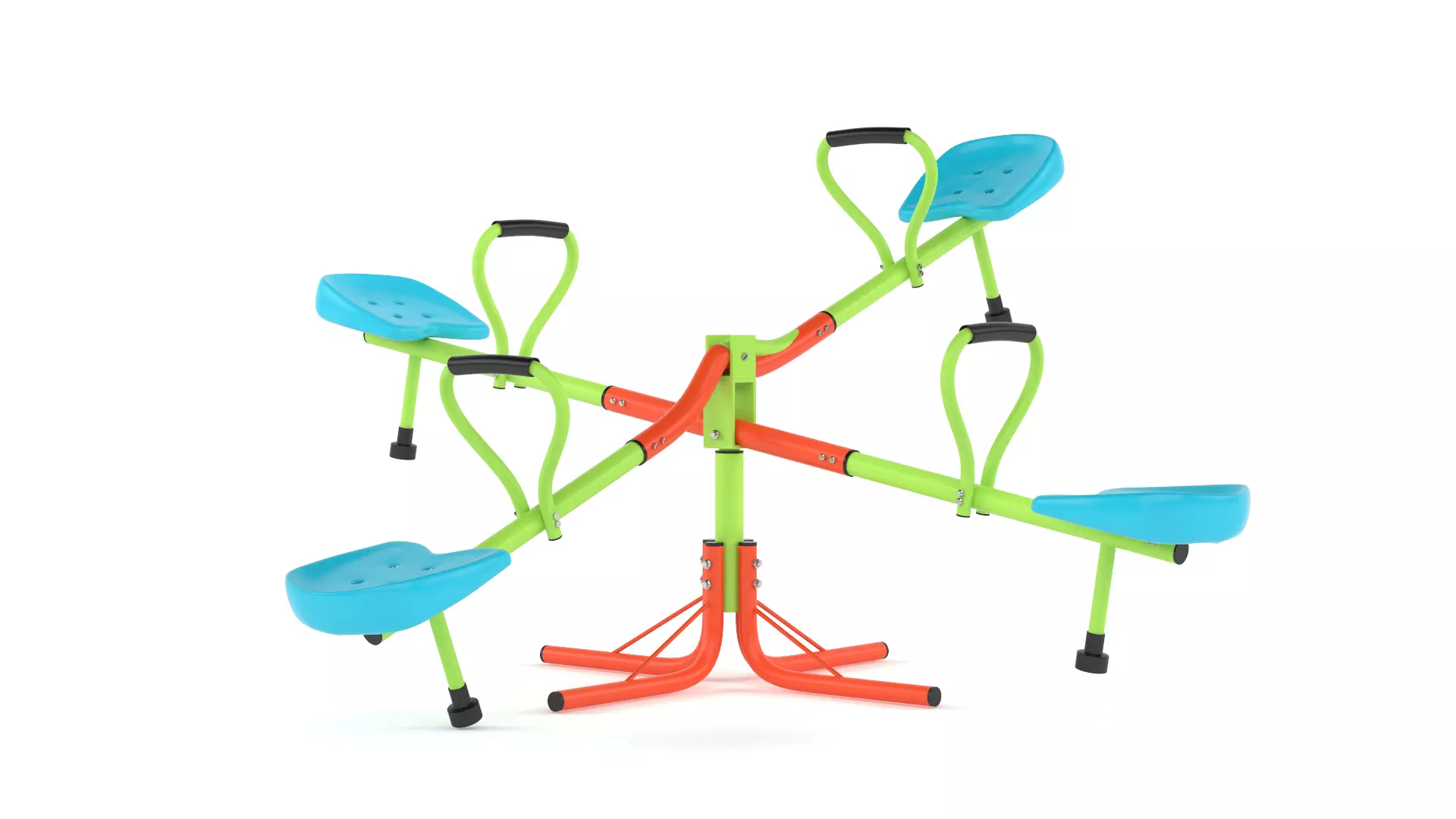Kids Seesaw 3D model_0