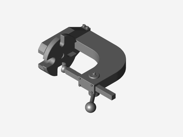 Arbor Press Free 3D model_2