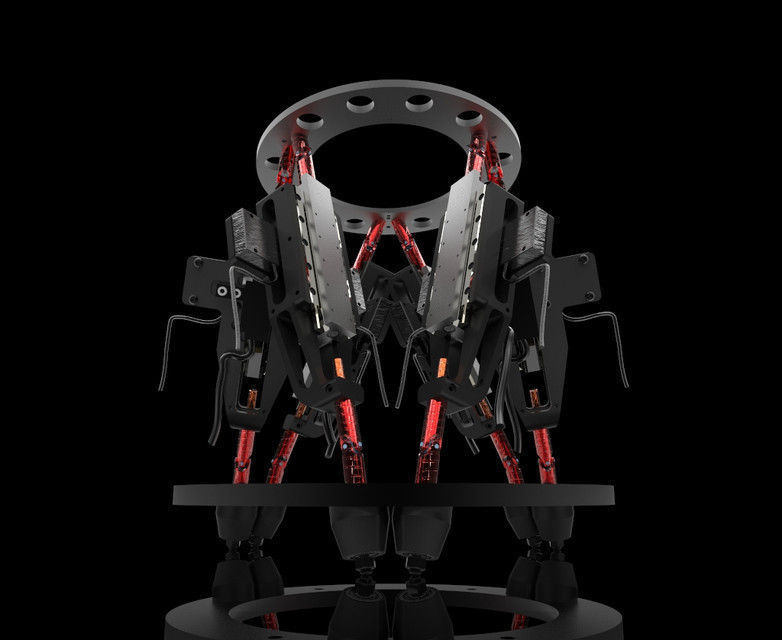 Stewart platform 3D model_2