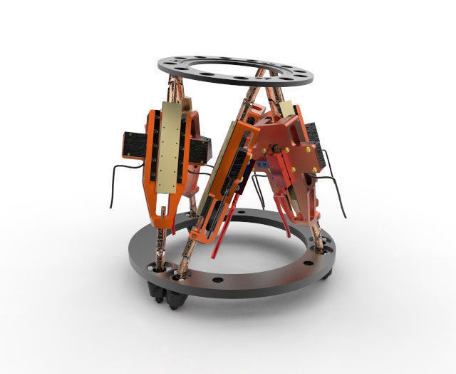 Stewart platform 3D model_1