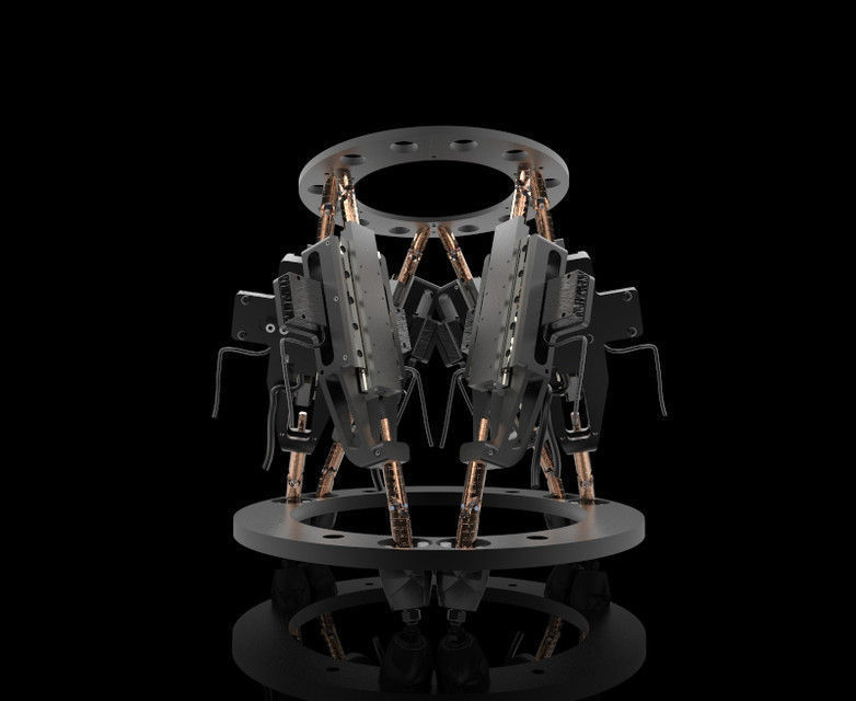 Stewart platform 3D model_3