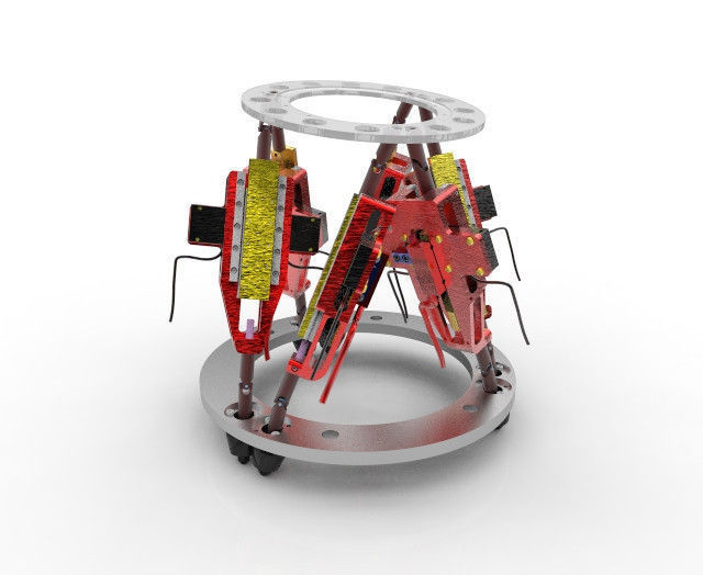 Stewart platform 3D model_7