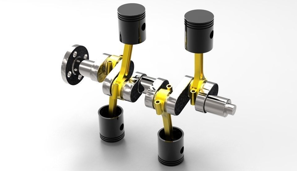 Engin for Great Rendering Challenge Free 3D model_2