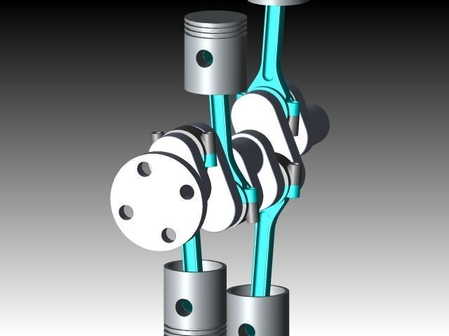 Engin for Great Rendering Challenge Free 3D model_5