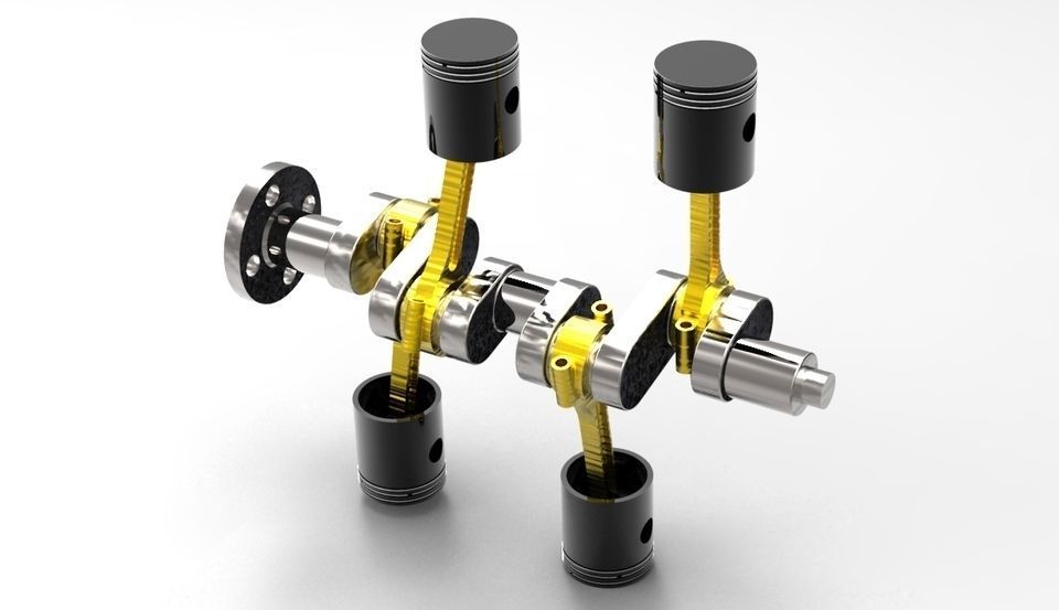 Engin for Great Rendering Challenge Free 3D model_1