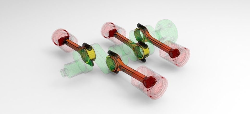 Engin for Great Rendering Challenge Free 3D model_3