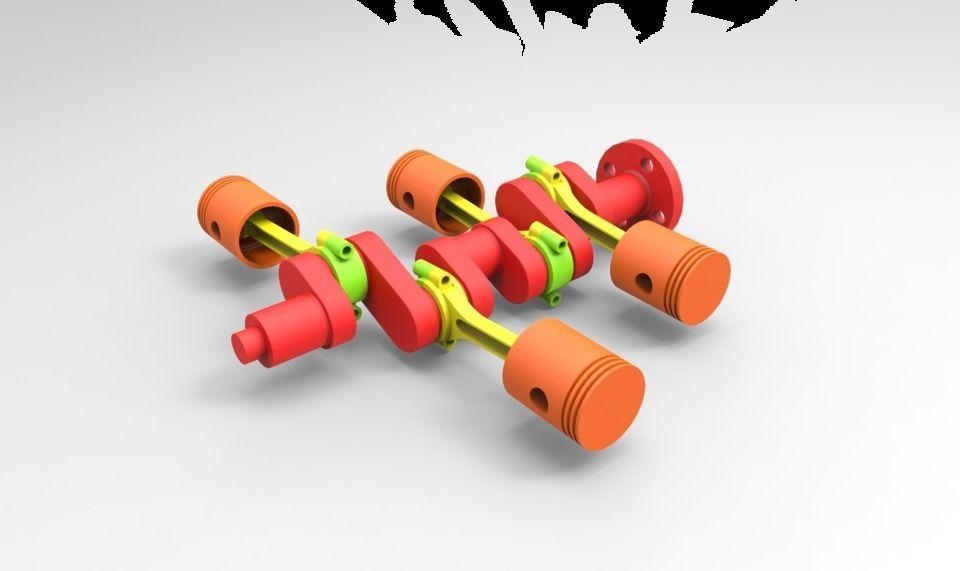 Engin for Great Rendering Challenge Free 3D model_4