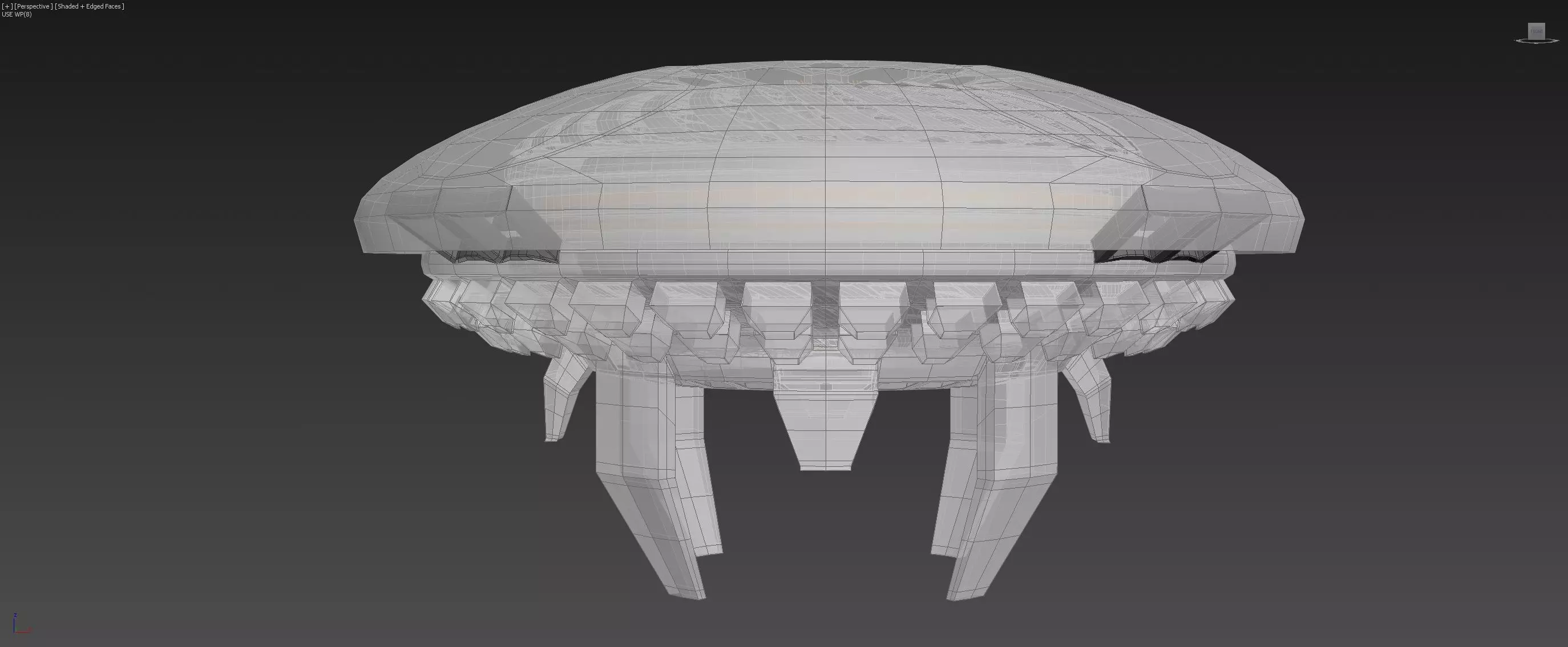 Inverted Magnetic Vortex Apparatus - The Jellyfish Concept 3D model