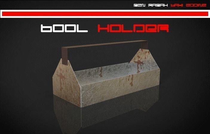 Simple Tools Box Holder M1 Free 3D model