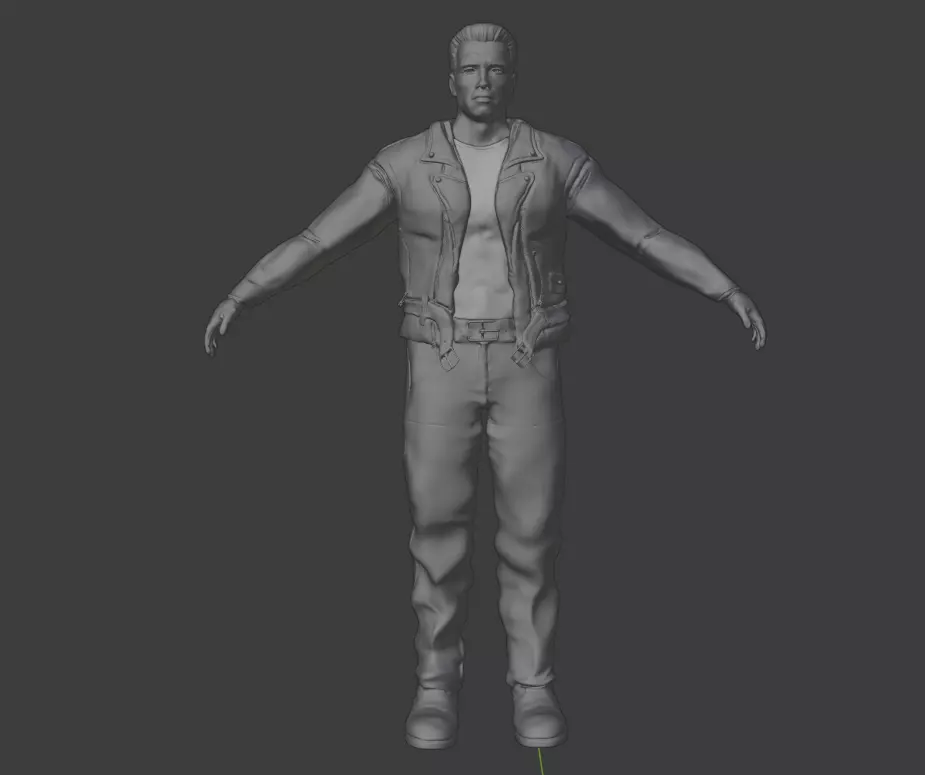 Arnold T-800 3D model_0