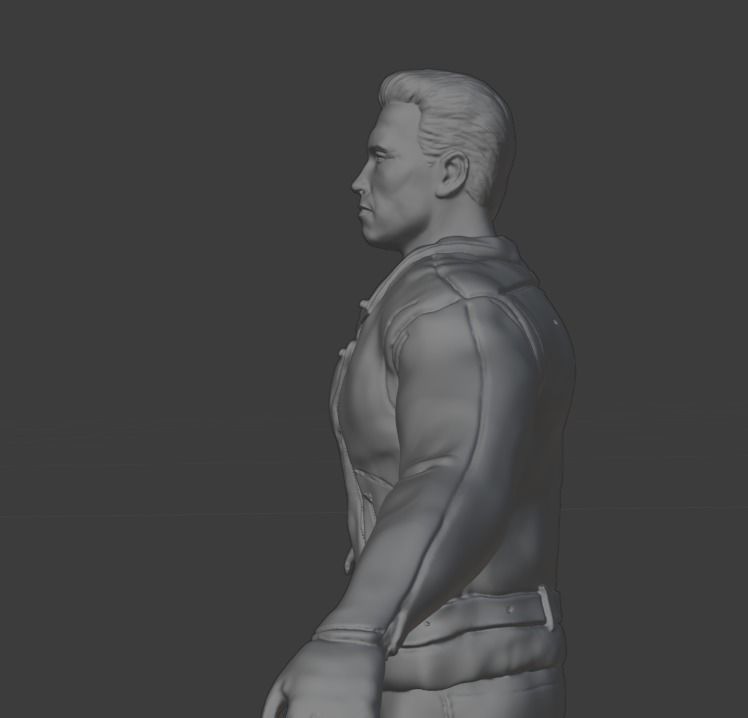 Arnold T-800 3D model_2
