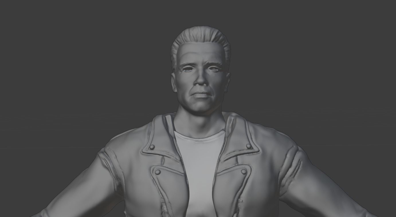 Arnold T-800 3D model_1