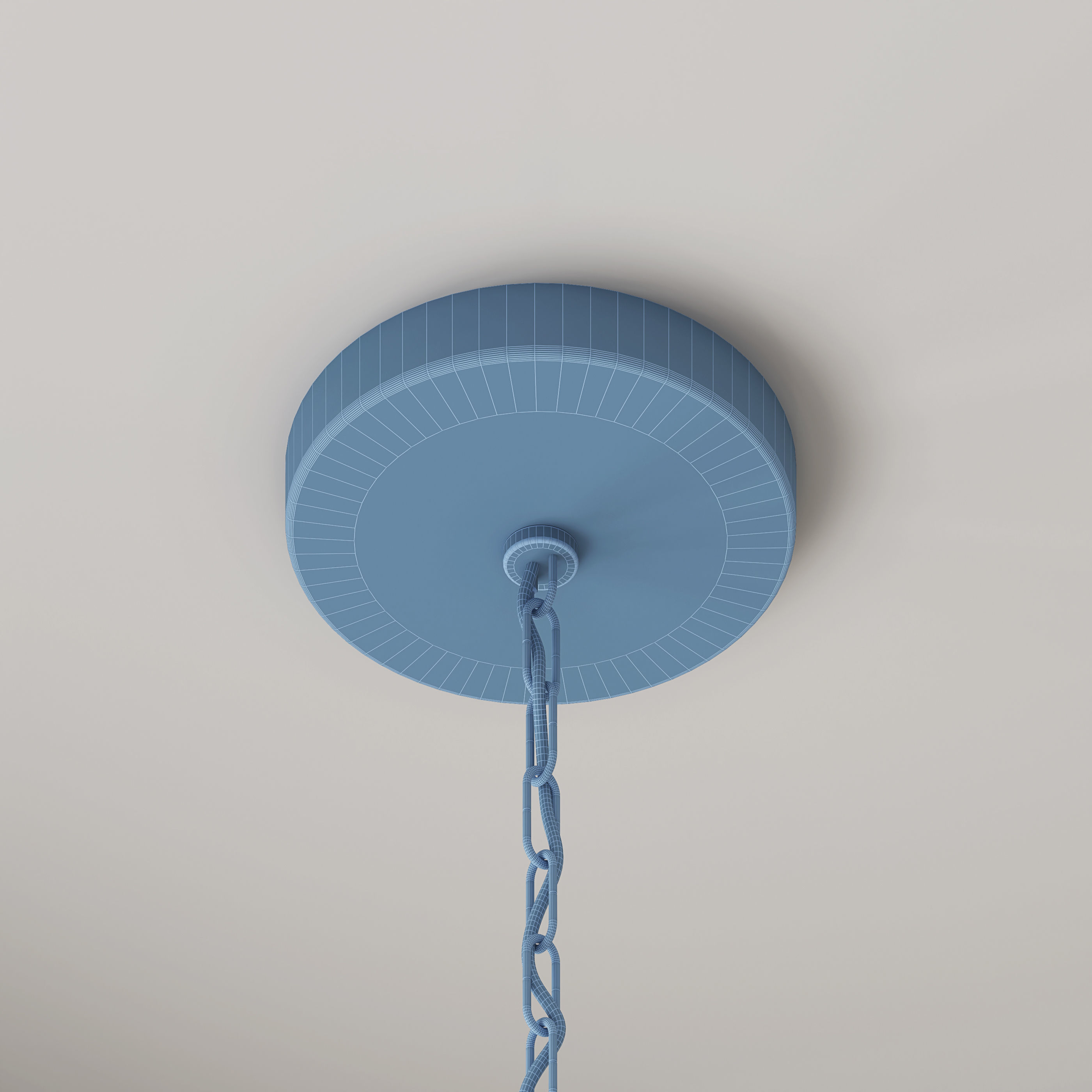 CRYSTORAMA SOLARIS 6 LIGHT CRYSTAL SILVER SPHERE CHANDELIER 3D model_7