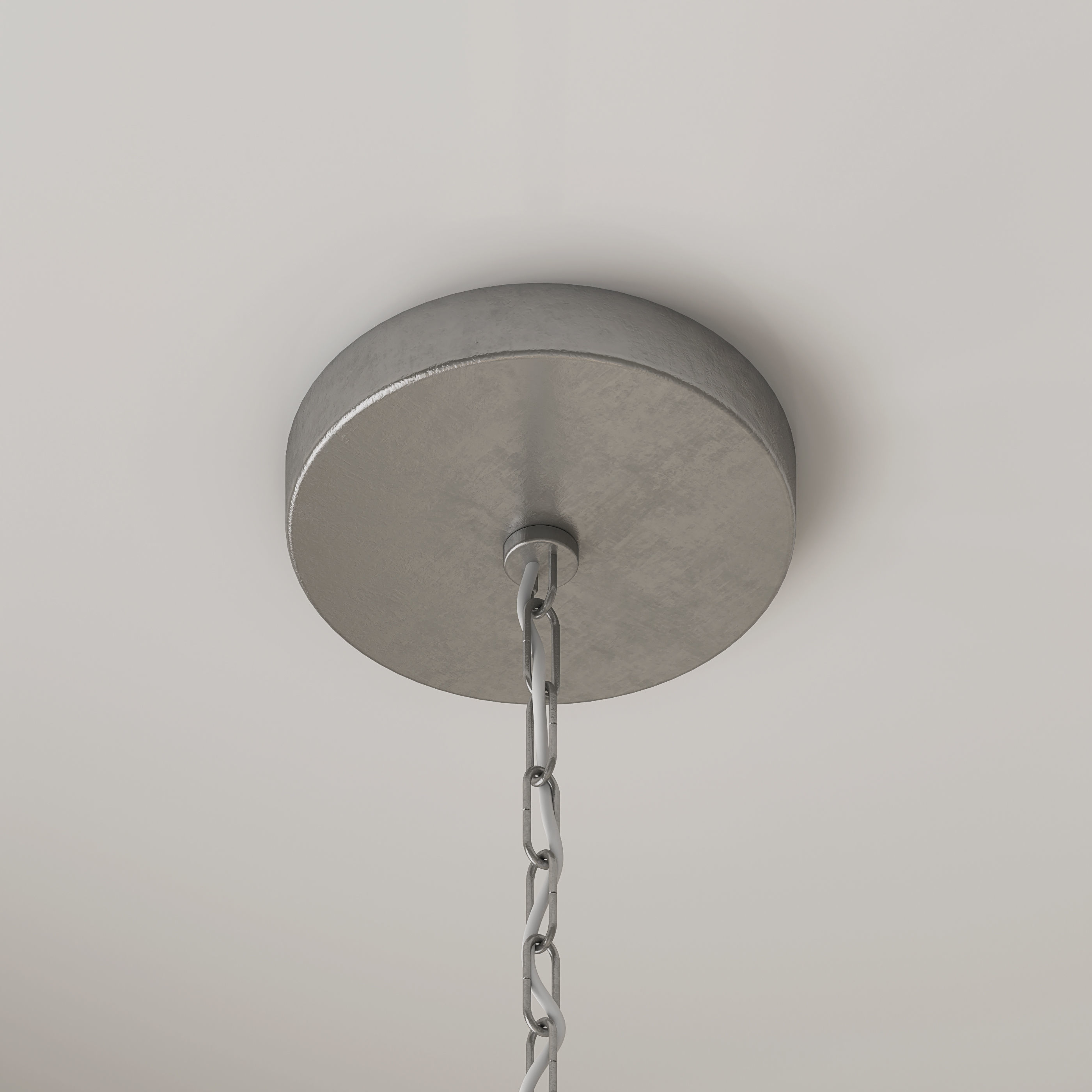 CRYSTORAMA SOLARIS 6 LIGHT CRYSTAL SILVER SPHERE CHANDELIER 3D model_3