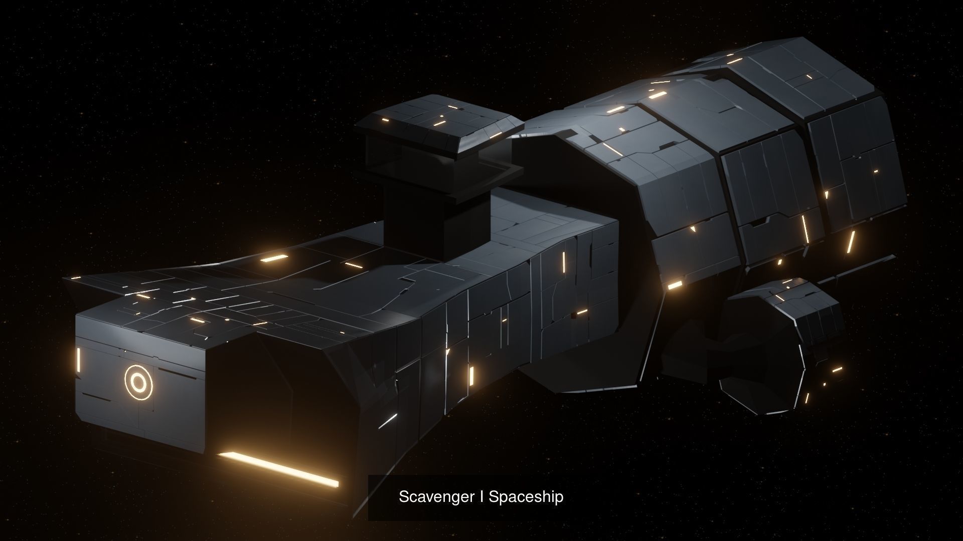 Spaceship Bundle - Low-poly 3D Model Collection_6