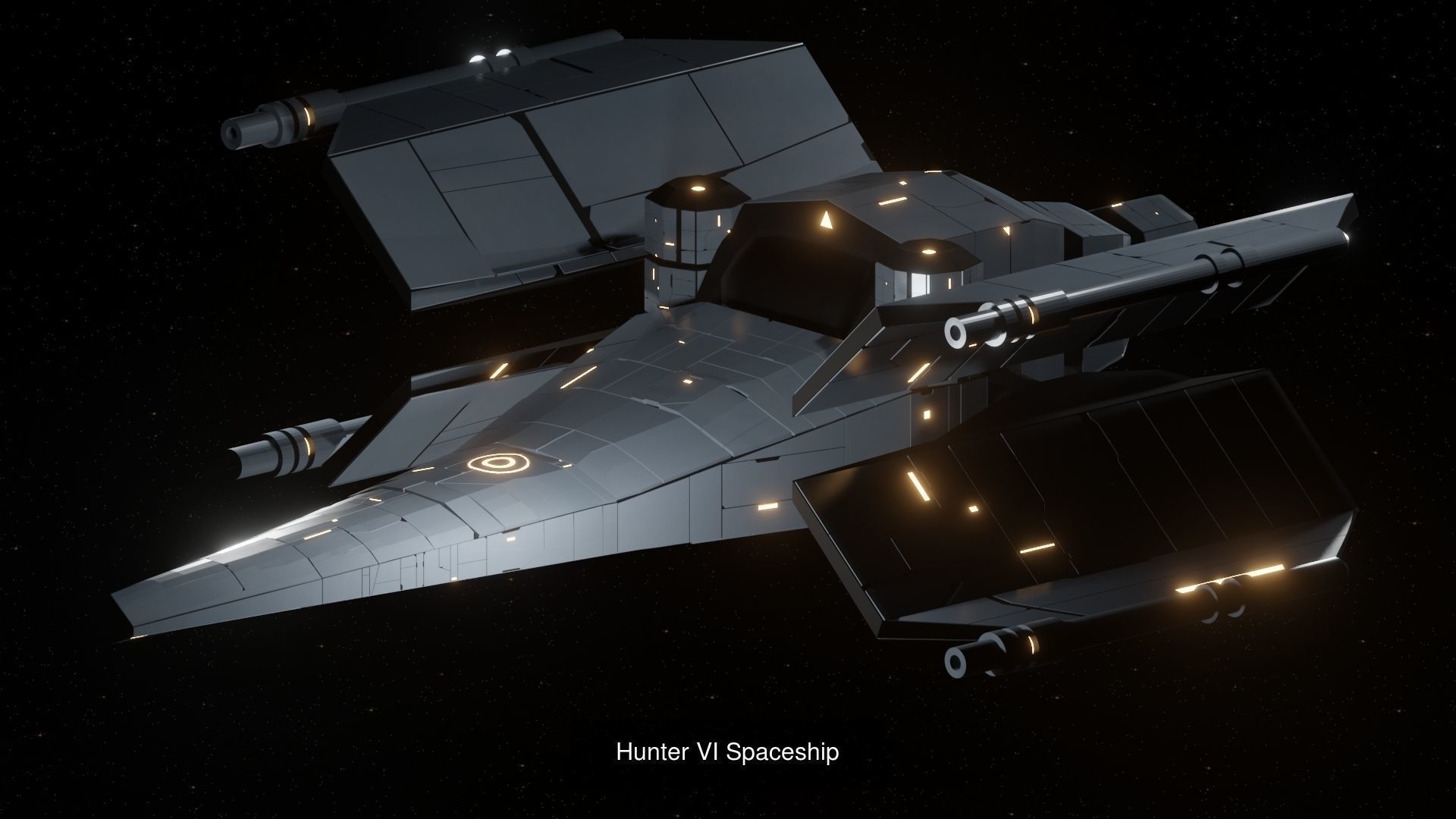 Spaceship Bundle - Low-poly 3D Model Collection_8