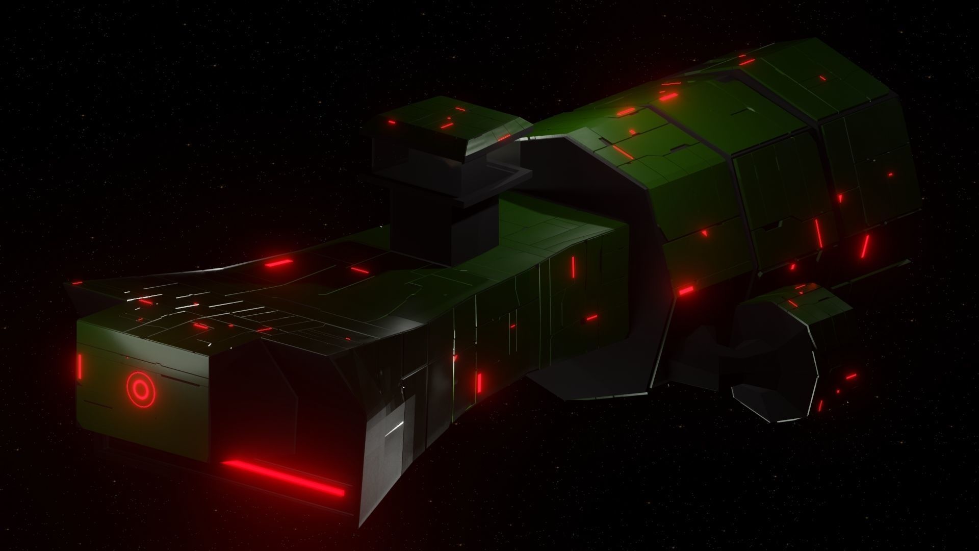 Spaceship Bundle - Low-poly 3D Model Collection_11