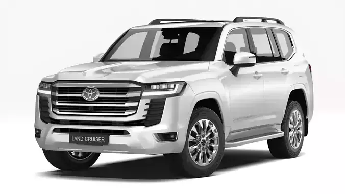 Toyota Land Cruiser 2022 3D model