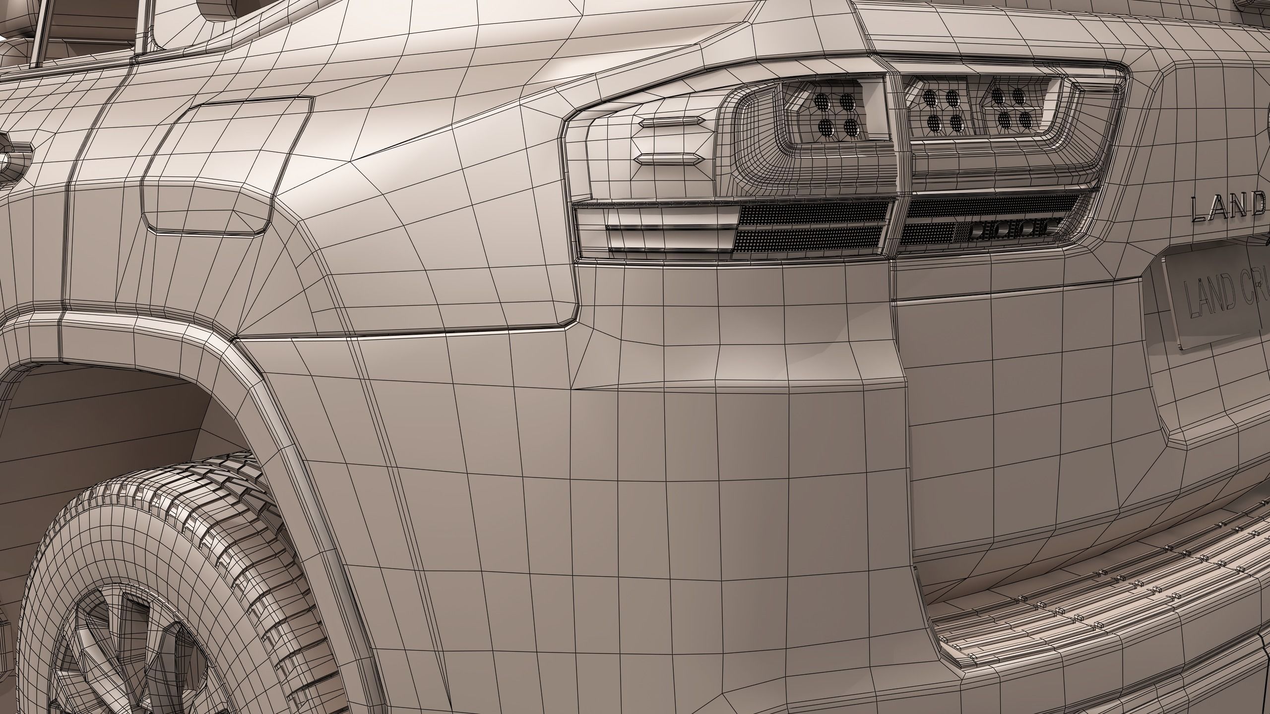 Toyota Land Cruiser 2022 3D model_18