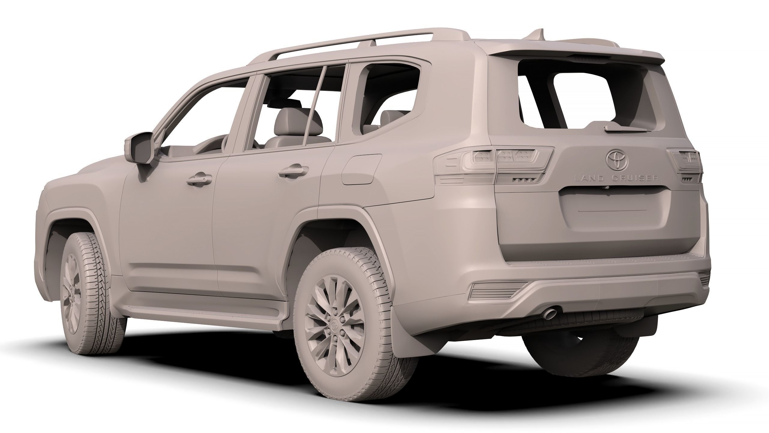 Toyota Land Cruiser 2022 3D model_9