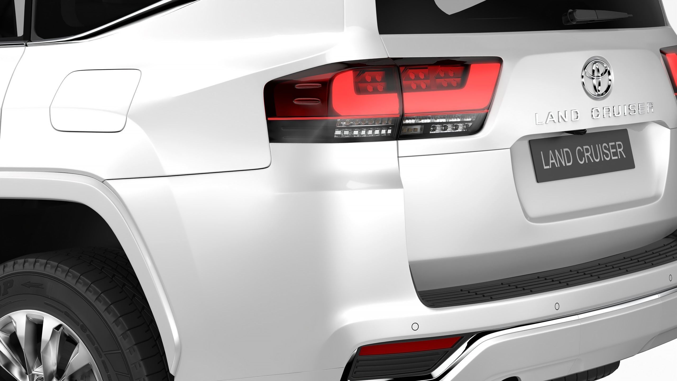 Toyota Land Cruiser 2022 3D model_7