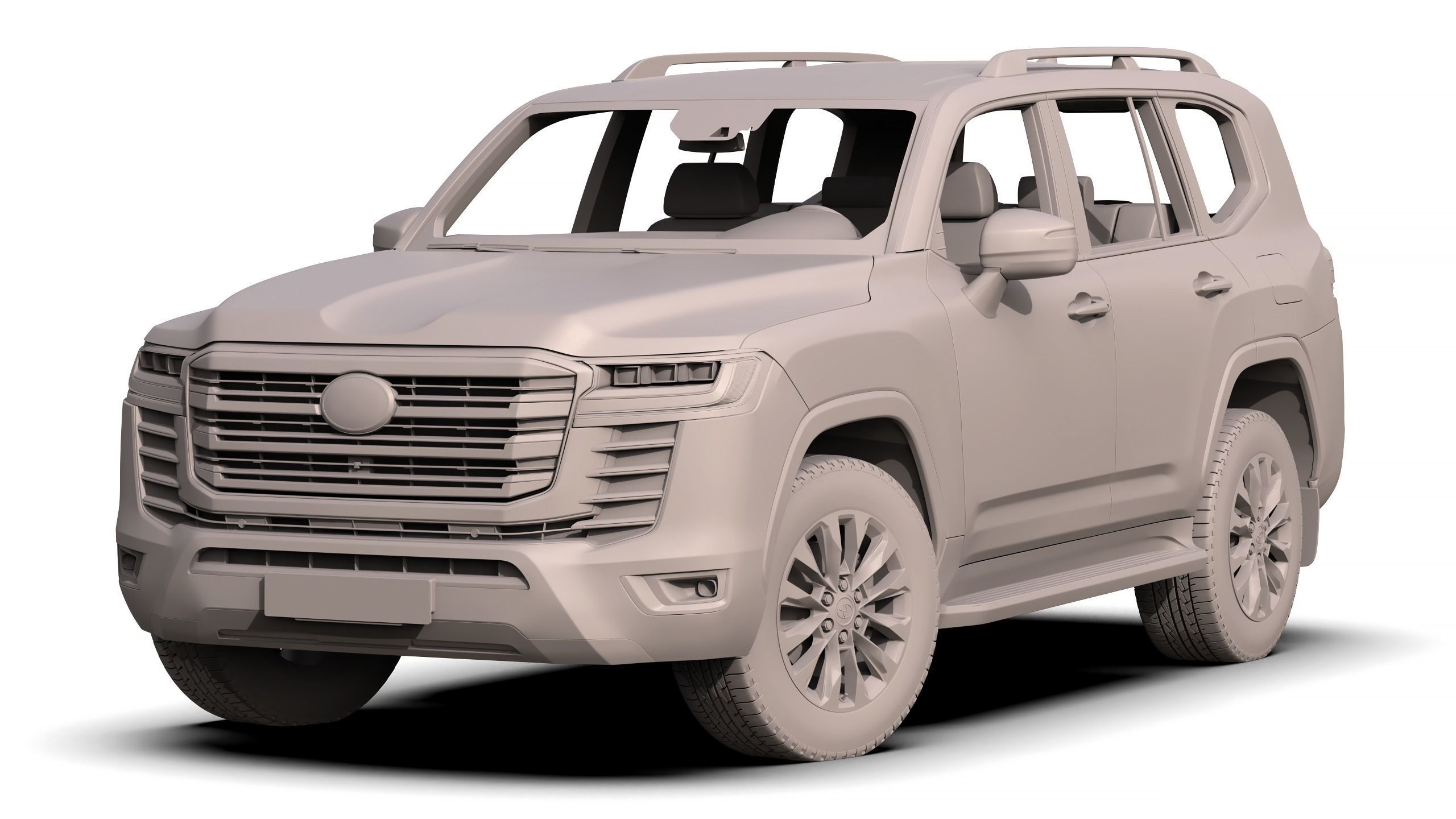 Toyota Land Cruiser 2022 3D model_8