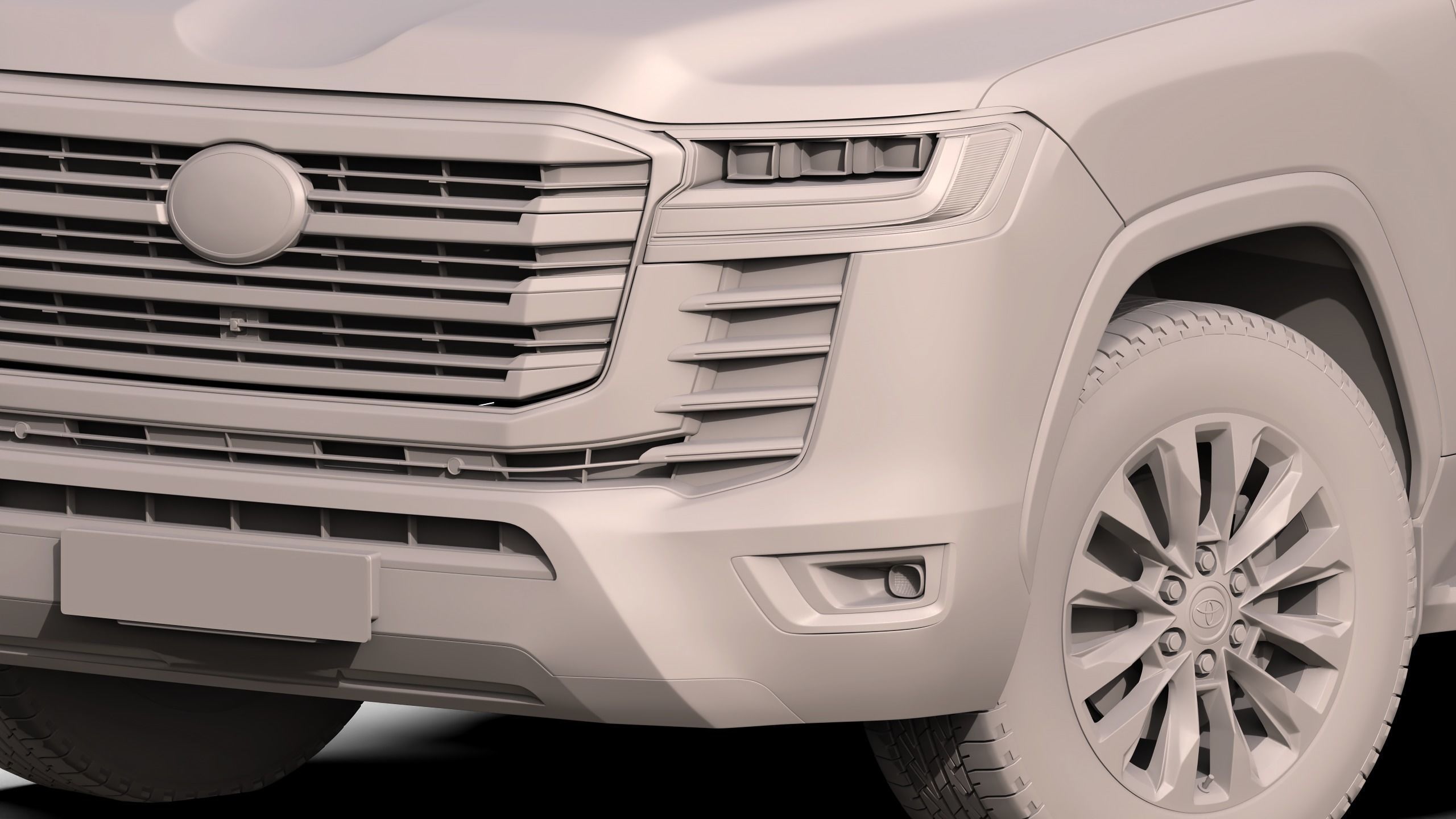 Toyota Land Cruiser 2022 3D model_12