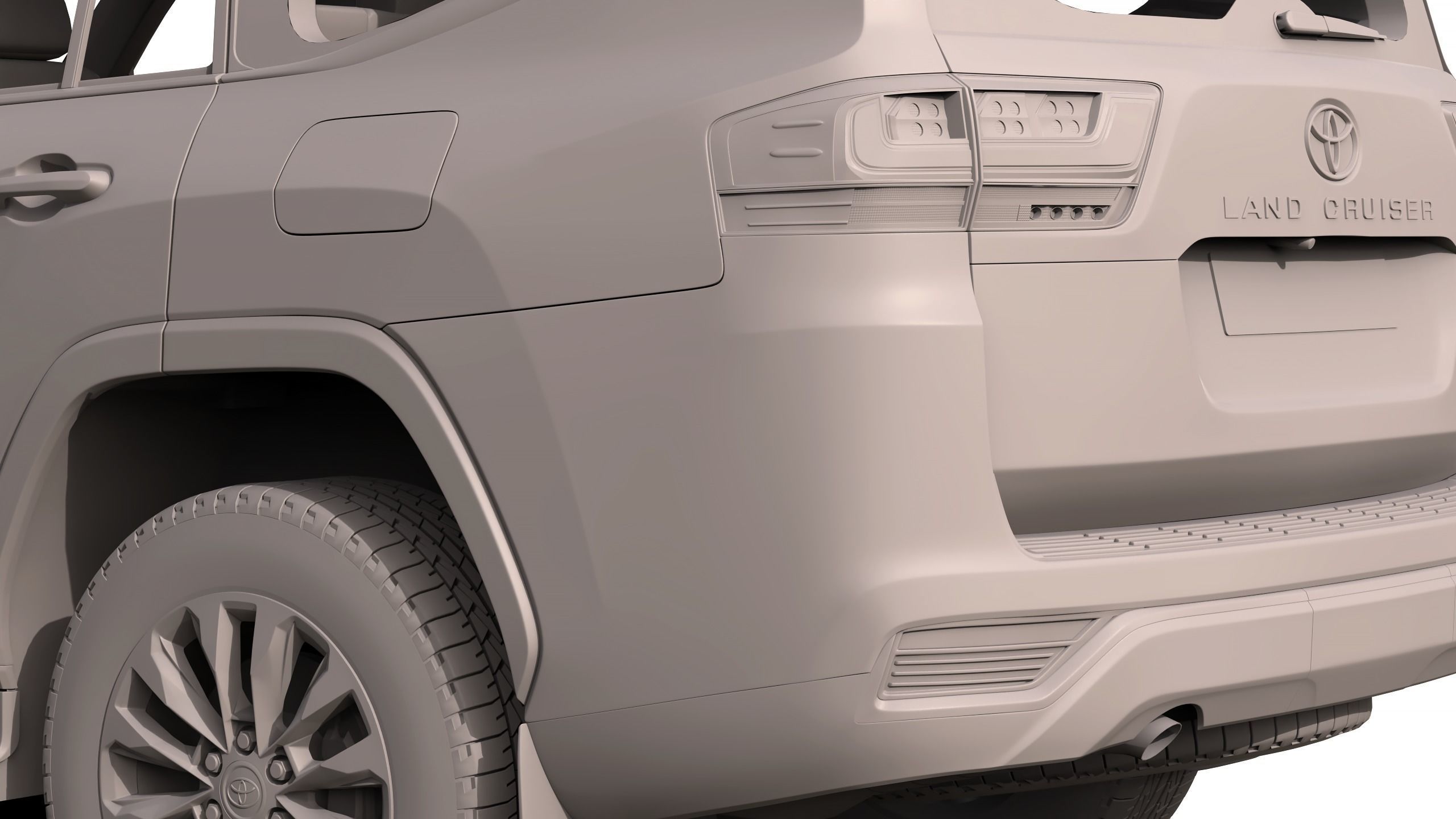 Toyota Land Cruiser 2022 3D model_13