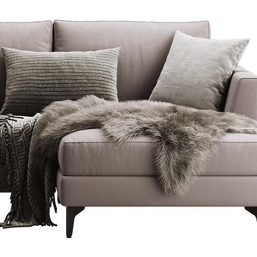 Collection - Sofa Collection 02 - 5 Items 3D model 4