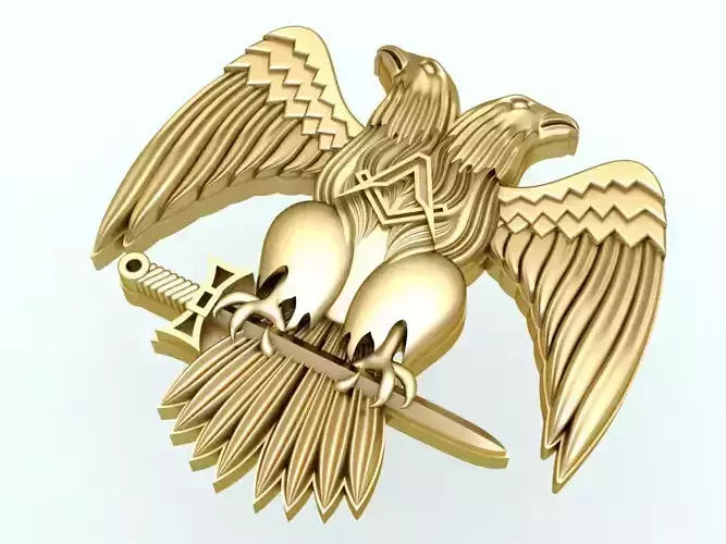 Eagle for jewelry - Eagle for ring - Eagle for pendant - N848
