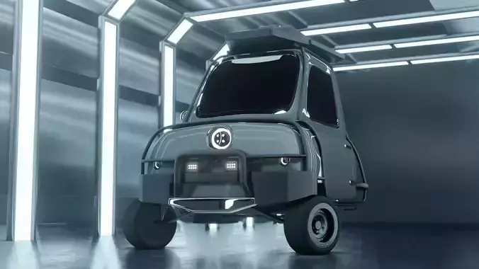 Peel P50 Offroad Free 3D model