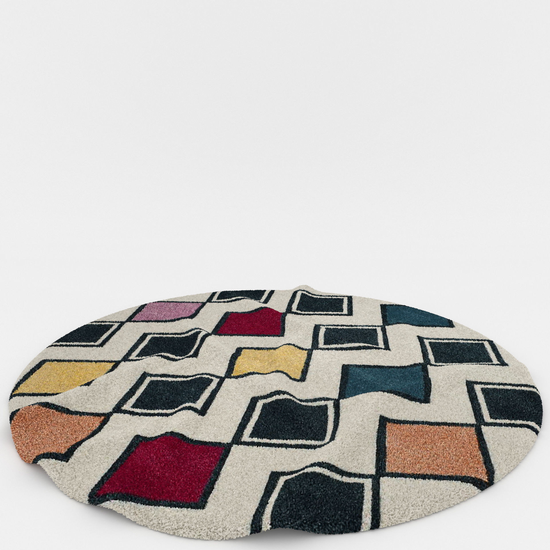 Rugs No 158 Low-poly 3D model_6