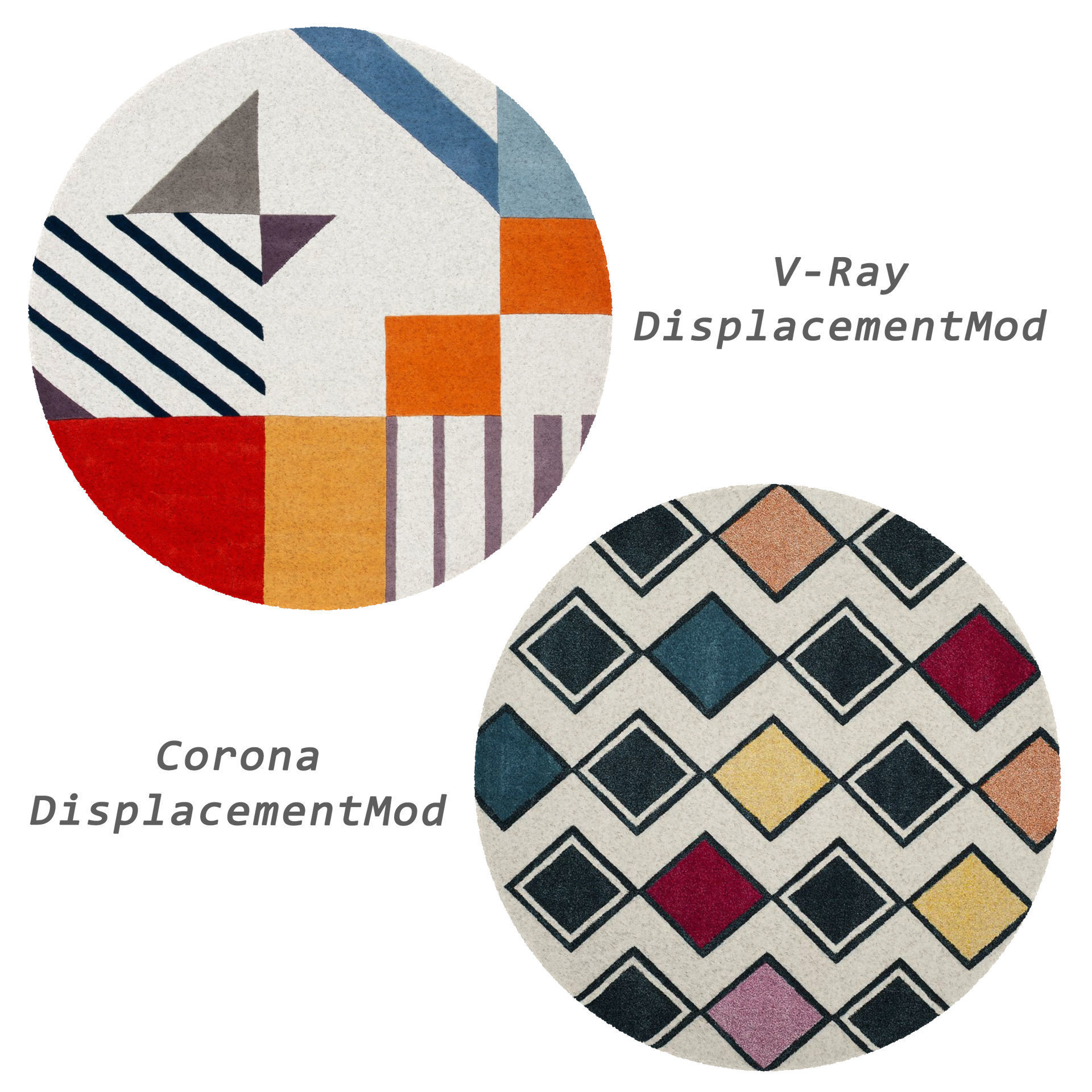 Rugs No 158 Low-poly 3D model_2