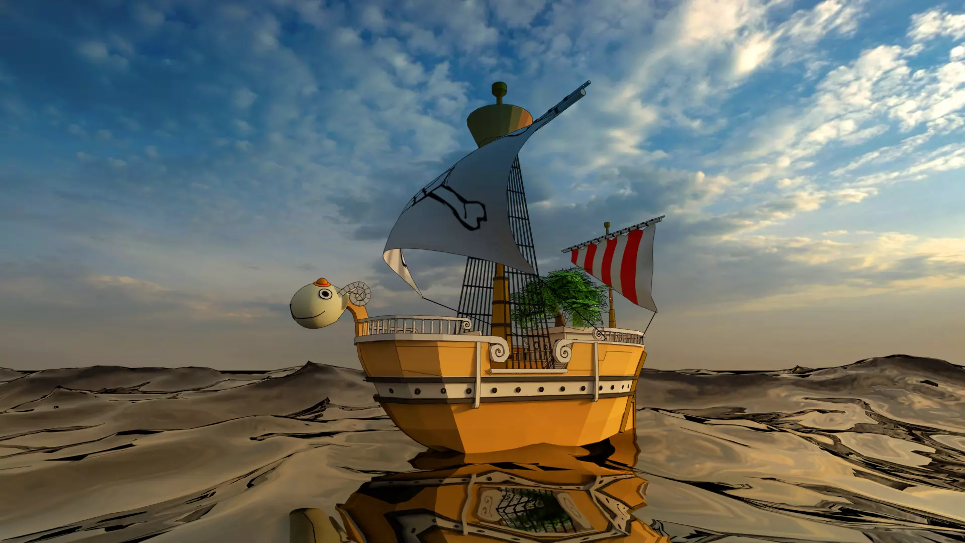 Going Merry One Piece  3D model_0