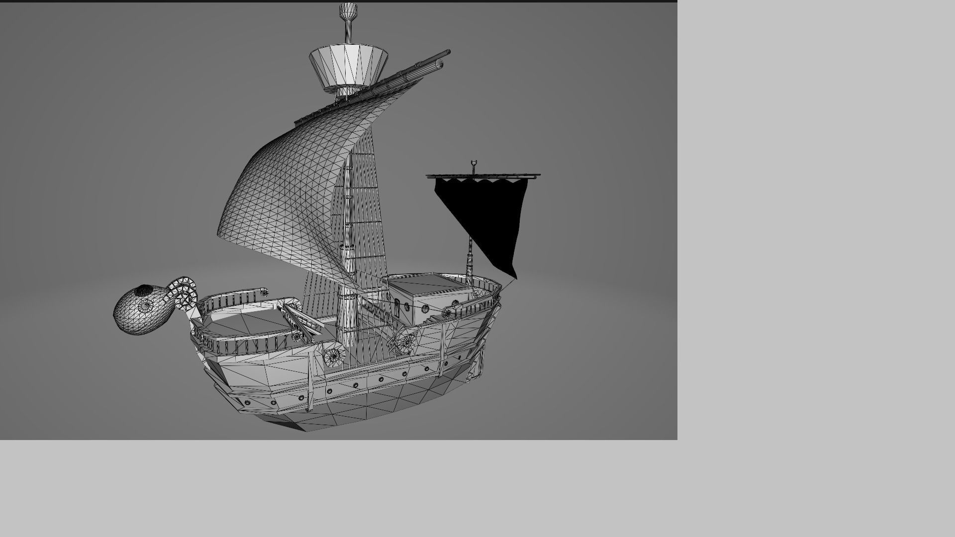 Going Merry One Piece  3D model_4