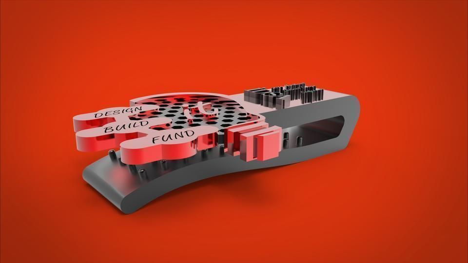 DBF it for Designed to Print Pin Challenge Free 3D model_2