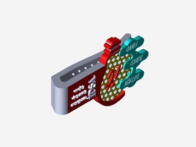 DBF it for Designed to Print Pin Challenge Free 3D model_4