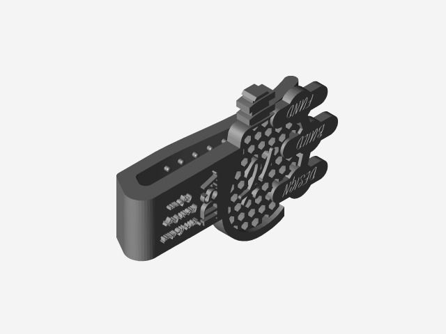 DBF it for Designed to Print Pin Challenge Free 3D model_5