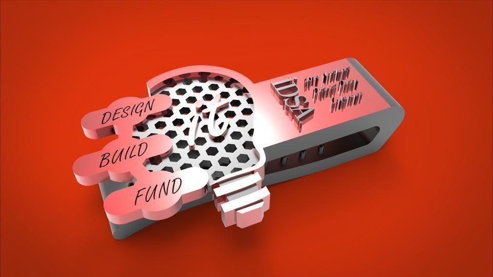 DBF it for Designed to Print Pin Challenge Free 3D model_1